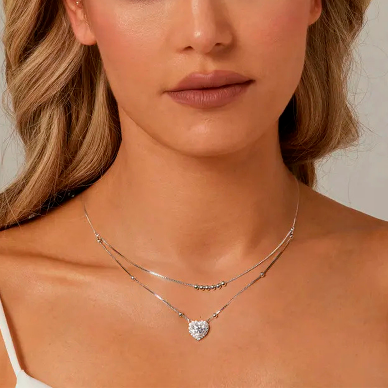 Colar Feminino Prata 925