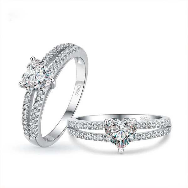 Anel Feminino Prata 925
