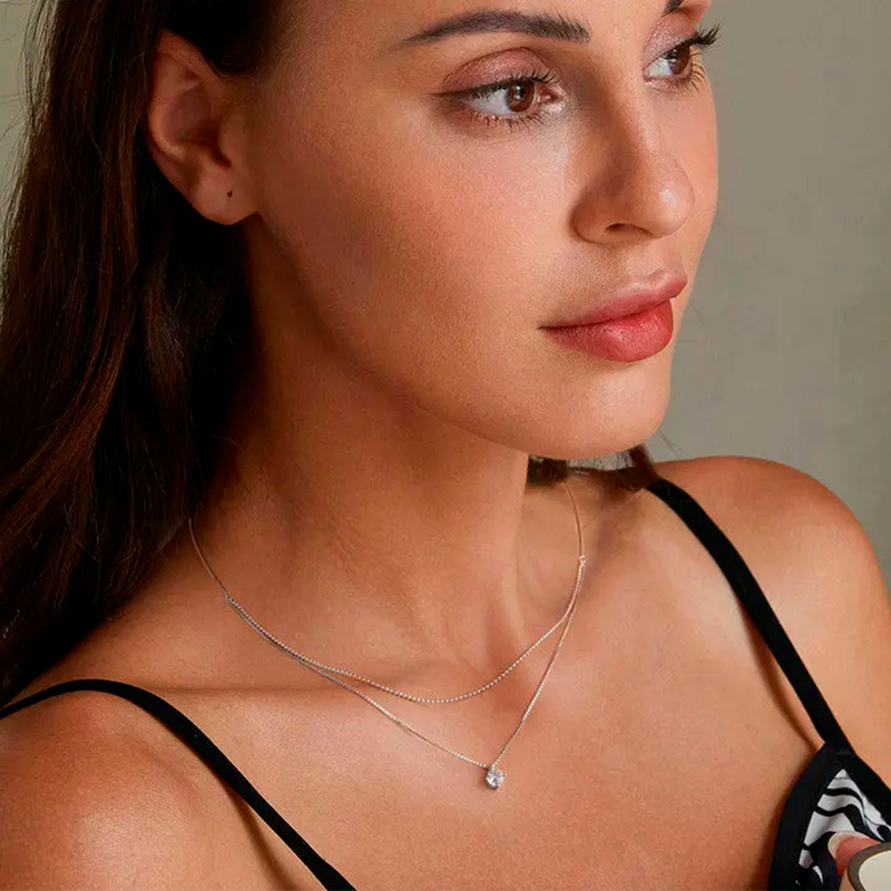 Colar Feminino Prata 925